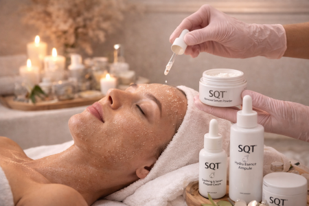 ✨akné
✨žilky
✨citlivá  pleť
✨dehydratace
✨vrásky
Biomicroneedling SQT je inovativní metoda obnovy pleti využívající přírodní mikročástice z mořských hub, které stimulují regeneraci pokožky zevnitř. Ošetření podporuje tvorbu kolagenu, zlepšuje strukturu pleti, pomáhá redukovat akné, pigmentace i jemné vrásky. Pleť je po proceduře viditelně hladší, sjednocená a revitalizovaná. ✨