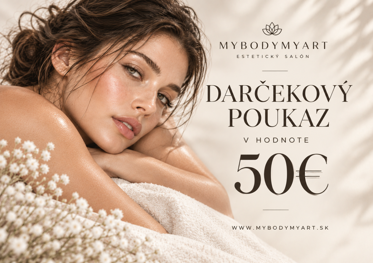 Darčekový poukaz v hodnote 50€