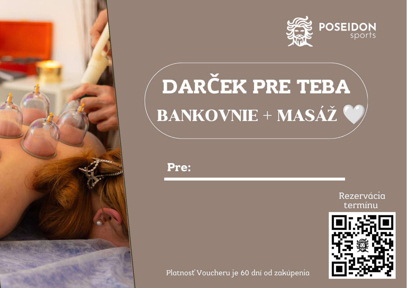 Bankovanie + masáž 60 minút