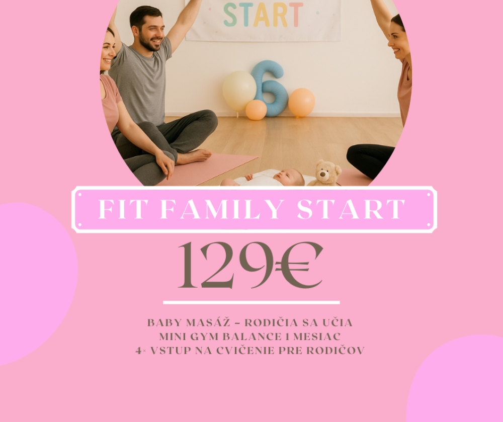 Fit Family Start – prvé kroky spolu