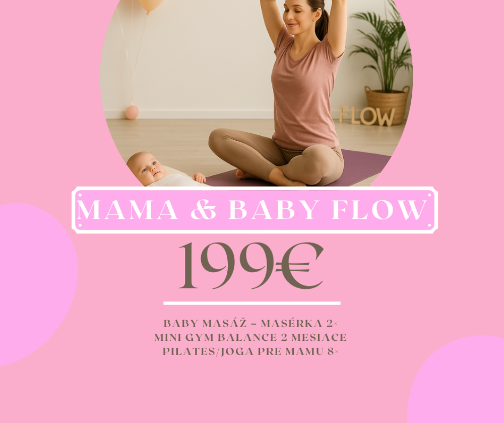 Mama & Baby Flow – harmónia tela a dieťaťa