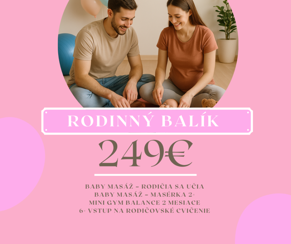 Rodinný balík – Pohyb & Dotyk