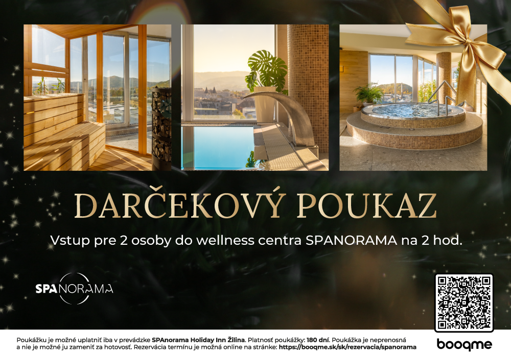 Vianočný darčekový poukaz pre 2 osoby na 2 hodiny