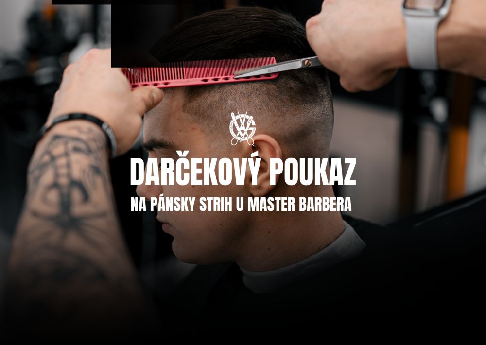 Darčekový poukaz na Pánsky strih (Master Barber)