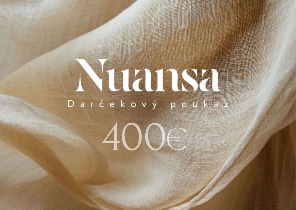DARČEKOVÝ POUKAZ V HODNOTE 400 EUR