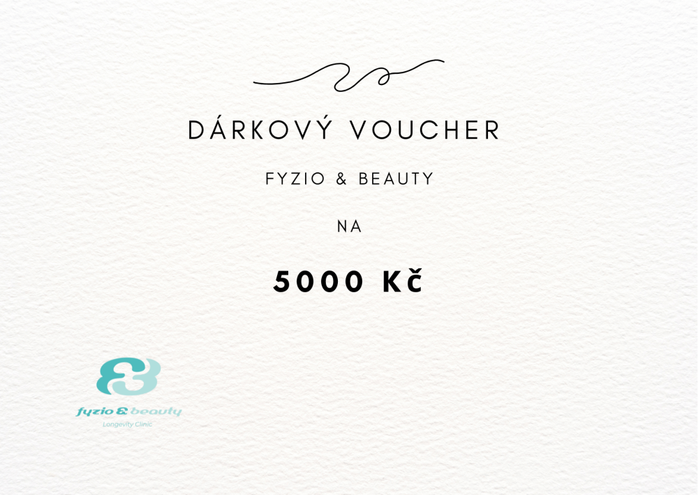 Voucher v hodnotě 5000 Kč