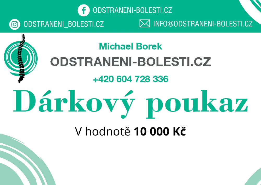 Dárkový poukaz v hodnotě 10 000 Kč