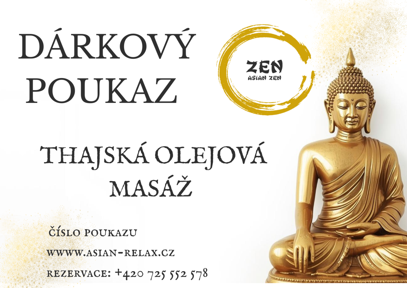 THAJSKÁ OLEJOVÁ MASÁŽ 60 min