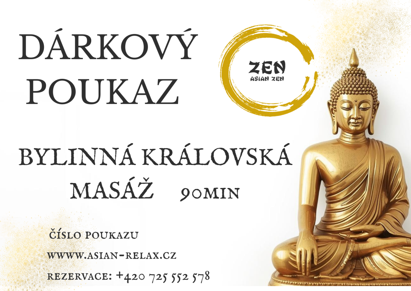 Bylinná královská masáž