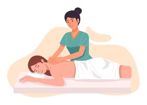 Masáž chrbta a ramien / Massage back and shoulders