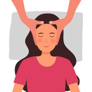 Masáž krku a hlavy / Massage neck and head