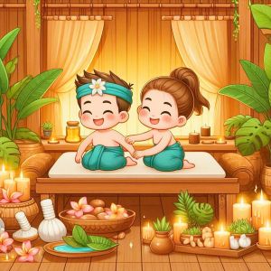 Telový peeling/ Body scrub + Thajská aroma olejová masáž/ Thai aroma oil massage