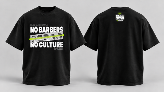 MERCH -  NO BARBERS, NO CULTURE ( cena neskôr 29,90€ ) 