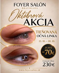 AKCIA - TIEŇOVANÁ LINKA 13.10-30.10.2026