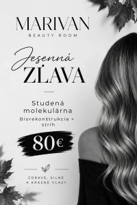 Jesenná zľava v Marivan Beauty Room  🍂  Biorekonstrukcia + Strih 